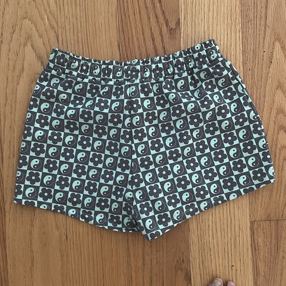 ❤️ 🆕 ASOS NEW GIRL ORDER mini drawstring shorts in mix print Size AU 12 / US 8 - Picture 8 of 9